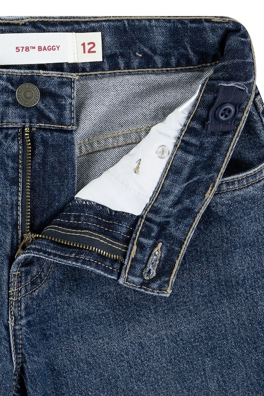 Detské rifle Levi's 578 BAGGY JEANS modrá 9EN692