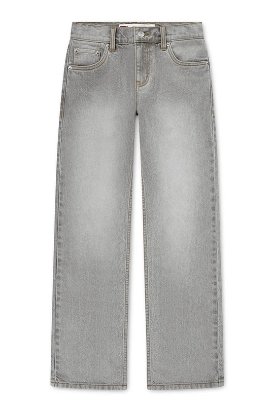 Levi's rifle straight detské 555 RELAXED STRAIGHT JEANS sivá 9EN695