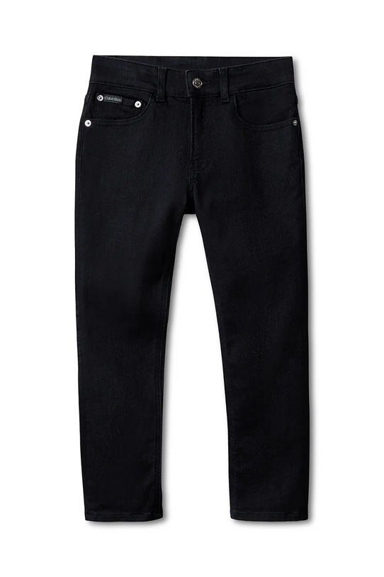 Calvin Klein Jeans jeansy dziecięce STRAIGHT IB0IB02546.9BYA czarny AW25