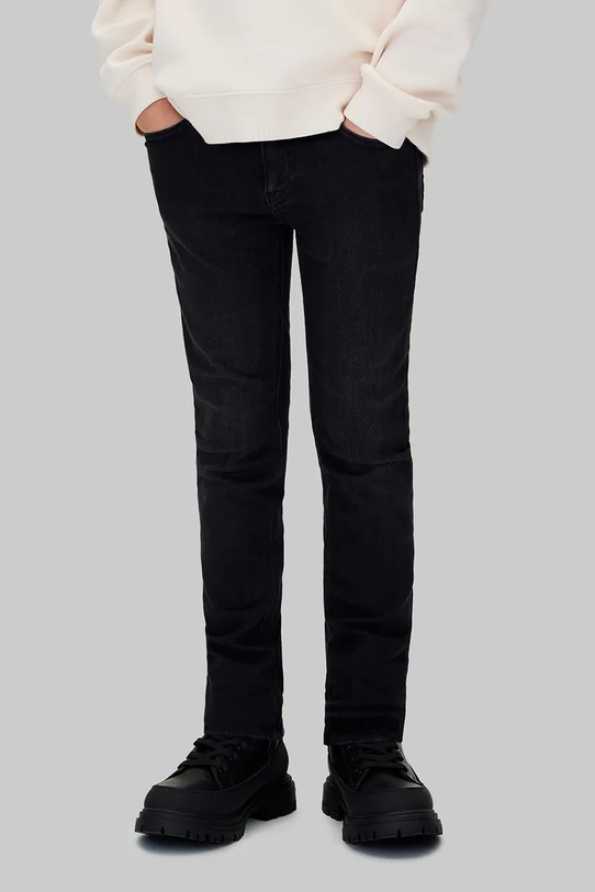 Хлопчик Дитячі джинси Calvin Klein Jeans ESS WASHED IB0IB02548.128.170.9BYA чорний