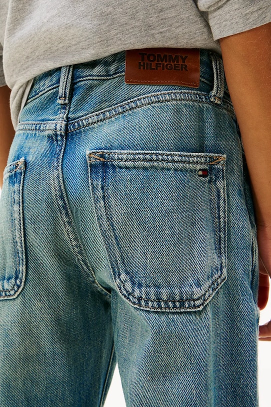 Дитячі джинси Tommy Hilfiger MODERN STRAIGHT блакитний KB0KB09917.9BYA