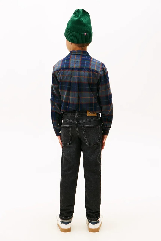 Băieți Tommy Hilfiger jeans MODERN STRAIGHT KB0KB09919.9BYA negru