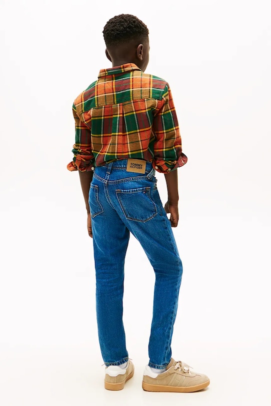 Дитячі джинси Tommy Hilfiger SCANTON блакитний KB0KB09925.9BYA