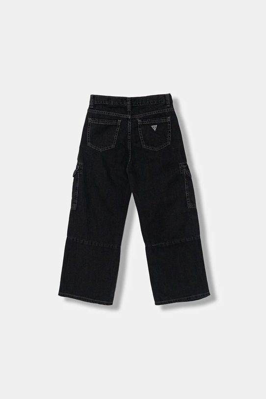Guess jeansy dziecięce L5BA03.D5JL0.9BYA czarny AW25