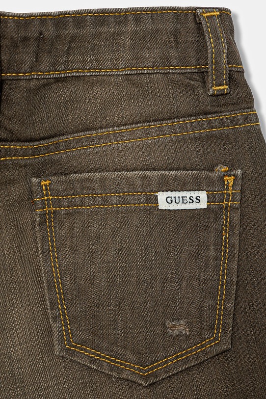 Chłopiec Guess jeansy dziecięce L5BA15.D1090.9BYA brązowy