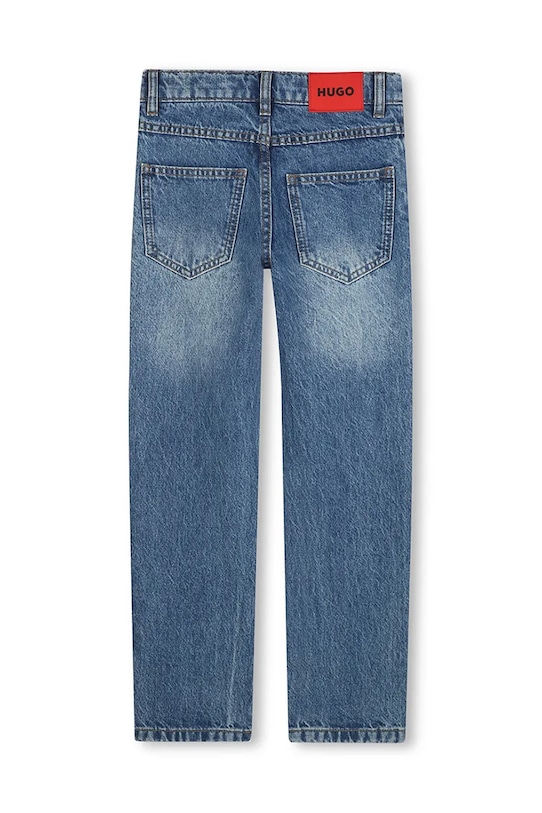 Βαμβακερό τζιν HUGO G00472.162.174 μπλε AW25