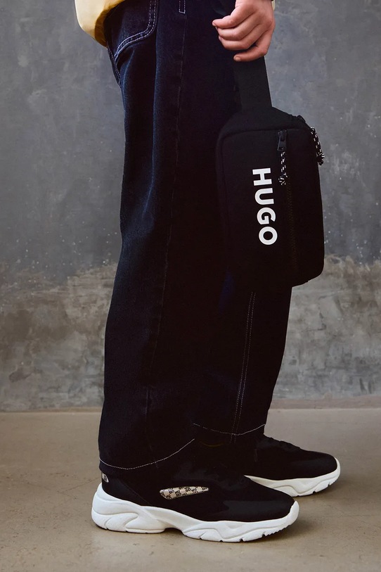 HUGO jeans copii negru G00473.162.174