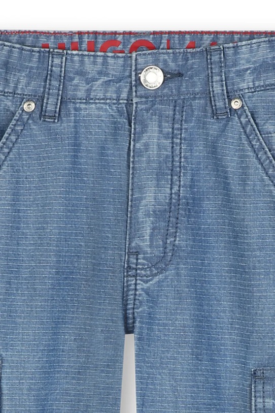 HUGO jeansy dziecięce niebieski G00478.162.174