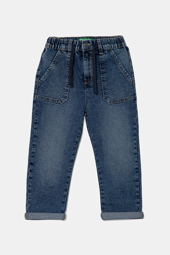 United Colors of Benetton jeans copii reglabil albastru 45ONGF02H.P.seasonal