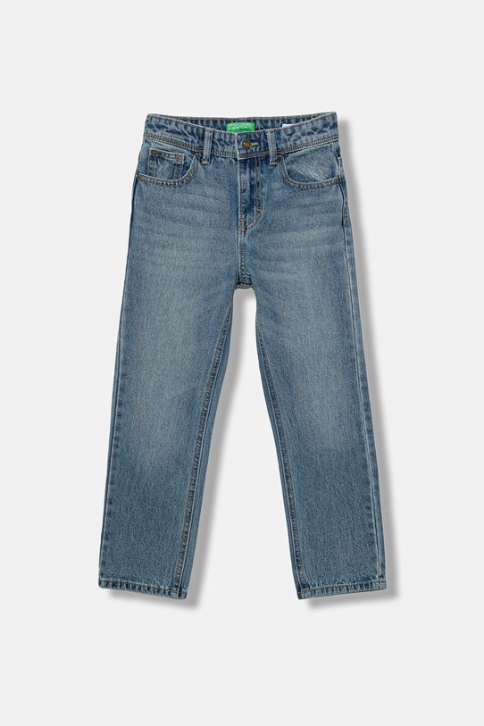 Детские джинсы United Colors of Benetton с регуляцией голубой 4AW7CE021.G.seasonal