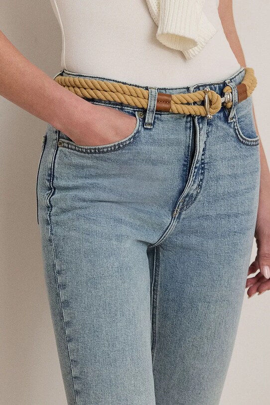 Lauren Ralph Lauren jeansy 200971082 niebieski