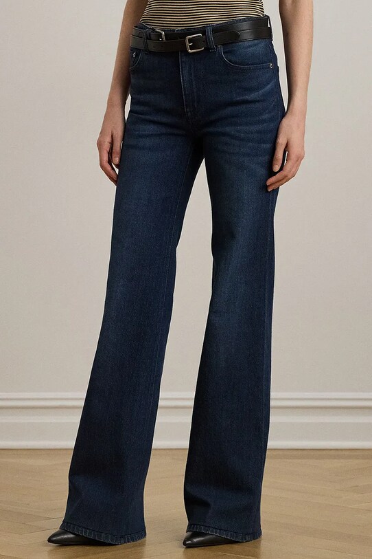 Bavlnené rifle Lauren Ralph Lauren 200982842 modrá AW25