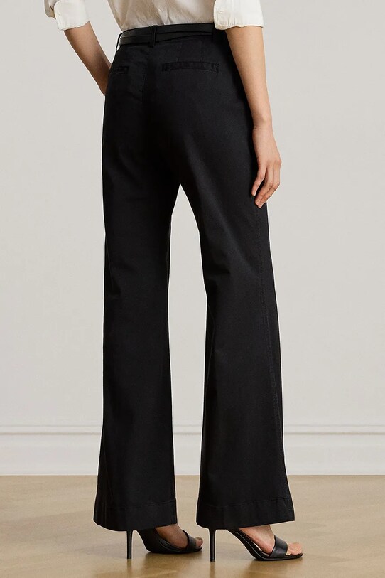 Odzież Lauren Ralph Lauren spodnie 200P02077 czarny