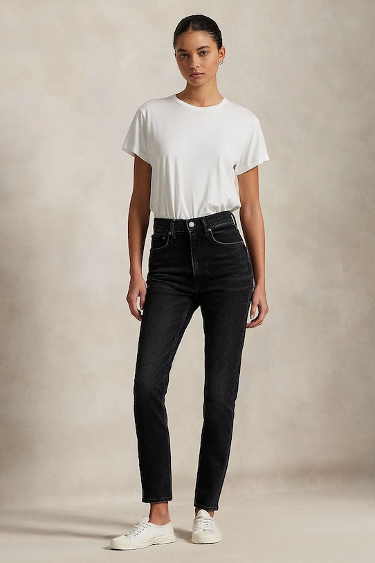 Oblečení Džíny Polo Ralph Lauren 211969406 černá