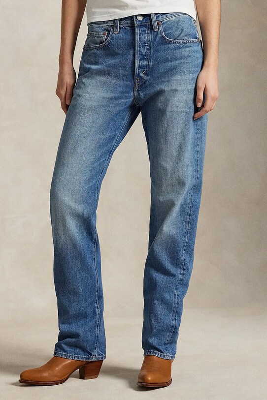 Polo Ralph Lauren jeansy 211969410 niebieski AW25