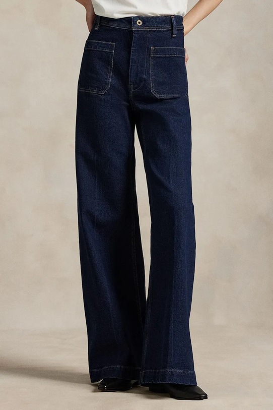Τζιν παντελόνι Polo Ralph Lauren 211977962 σκούρο μπλε AW25