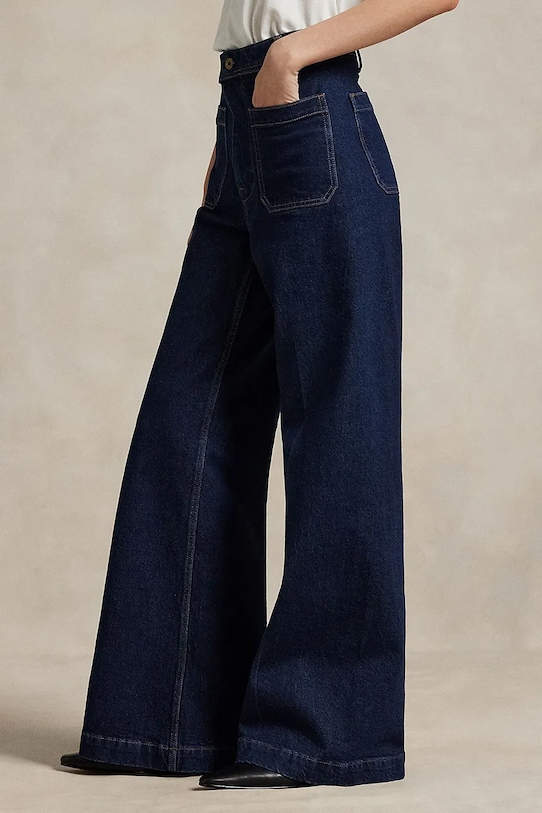 Τζιν παντελόνι Polo Ralph Lauren 211977962 σκούρο μπλε