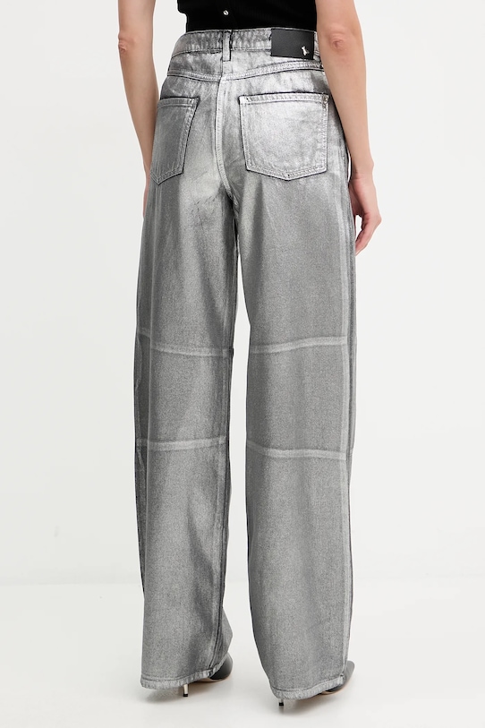 Oblečení Bavlněné kalhoty Patrizia Pepe 8P0737.D114 stříbrná