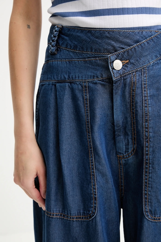 Nohavice MUNTHE PAYTEN modrá 252142525207