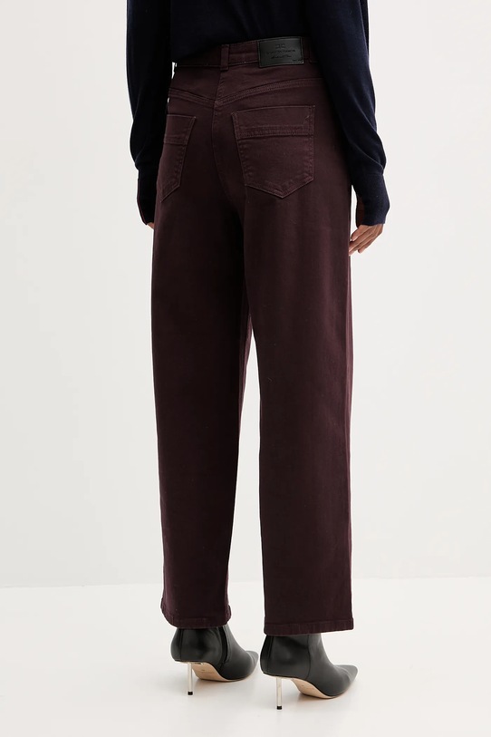 Odzież Elisabetta Franchi jeansy PJ04D56E2 fioletowy