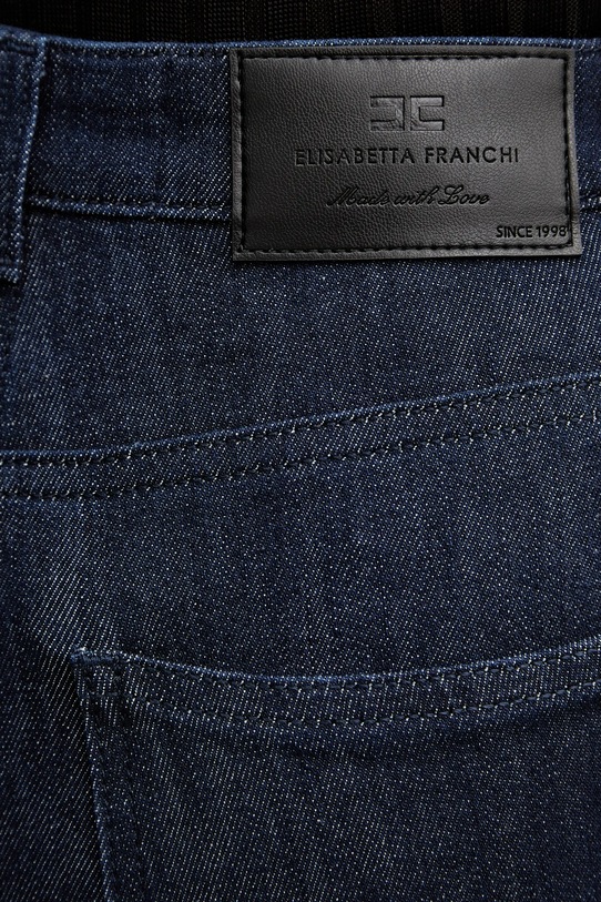 Elisabetta Franchi jeansy PJ05D56E2 niebieski