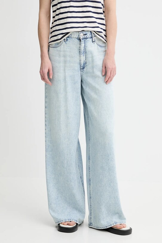 Джинсы Rag & Bone голубой WDD25S2952FWBE