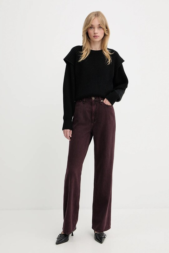 Rag & Bone farmer WDD25P1004FWBA burgundia AW25