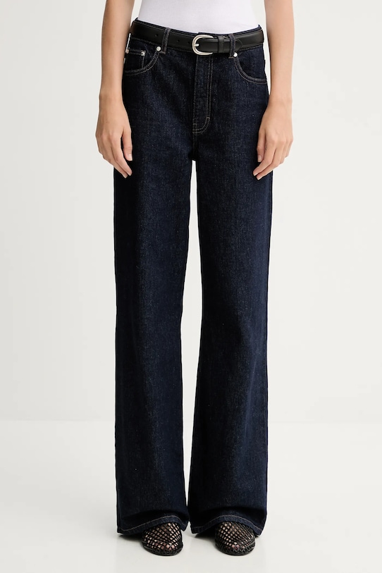 Gestuz jeansy Planet friendly granatowy 10910391