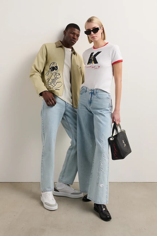 Karl Lagerfeld farmer KL X DISNEY kék A3W10120
