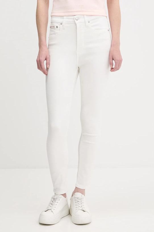 Calvin Klein Jeans jeans alb LV047B795G