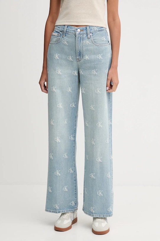 Calvin Klein Jeans jeansy niebieski LV047C785G