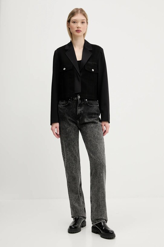 Karl Lagerfeld Jeans jeansy A3W10060 szary AW25