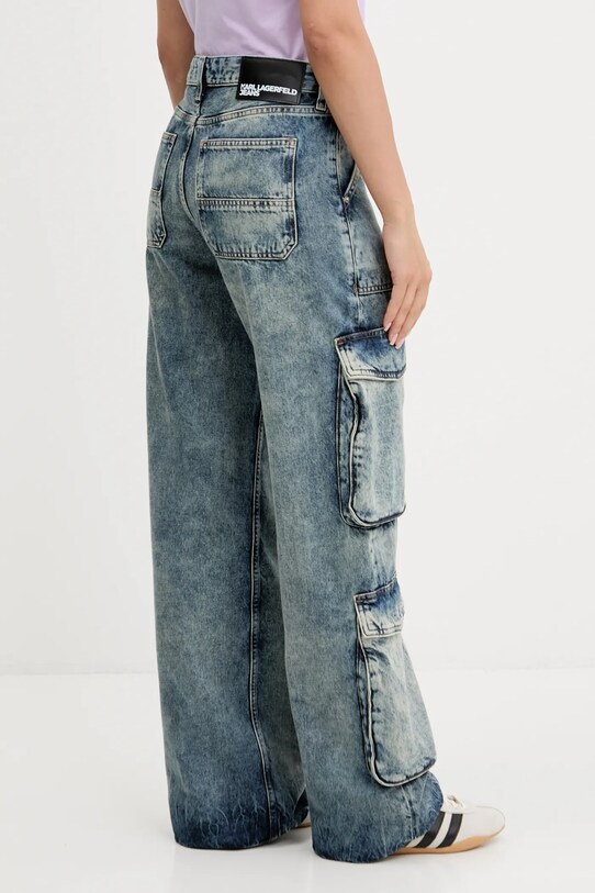 Odzież Karl Lagerfeld Jeans jeansy A3W10073 granatowy