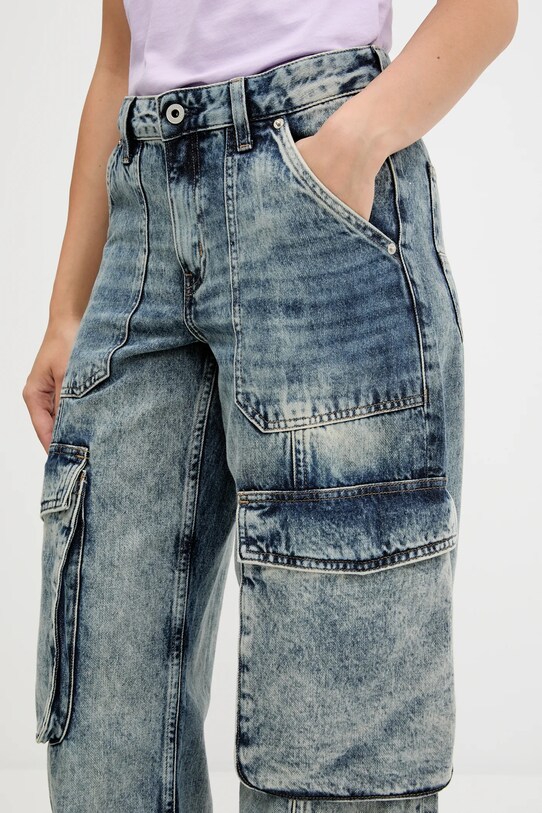 Džíny Karl Lagerfeld Jeans námořnická modř A3W10073