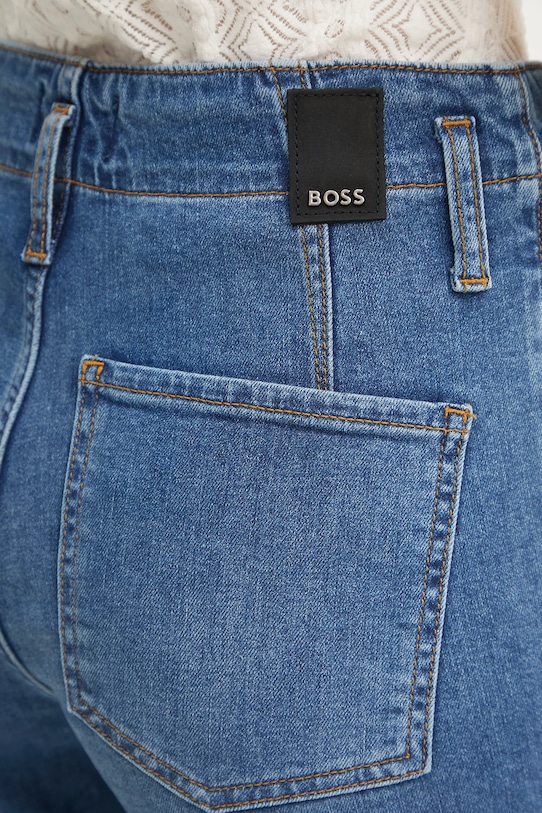 BOSS jeans in misto seta blu 50542553