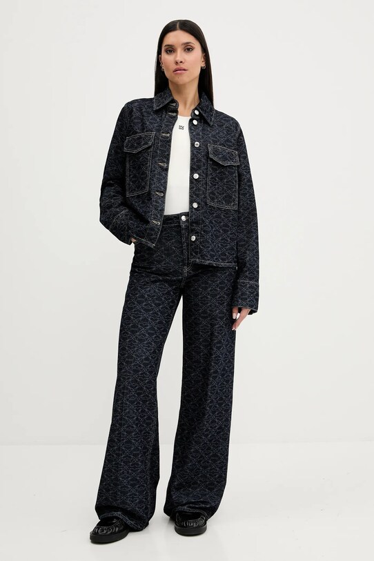 HUGO blugi din bumbac 50541522 bleumarin AW25