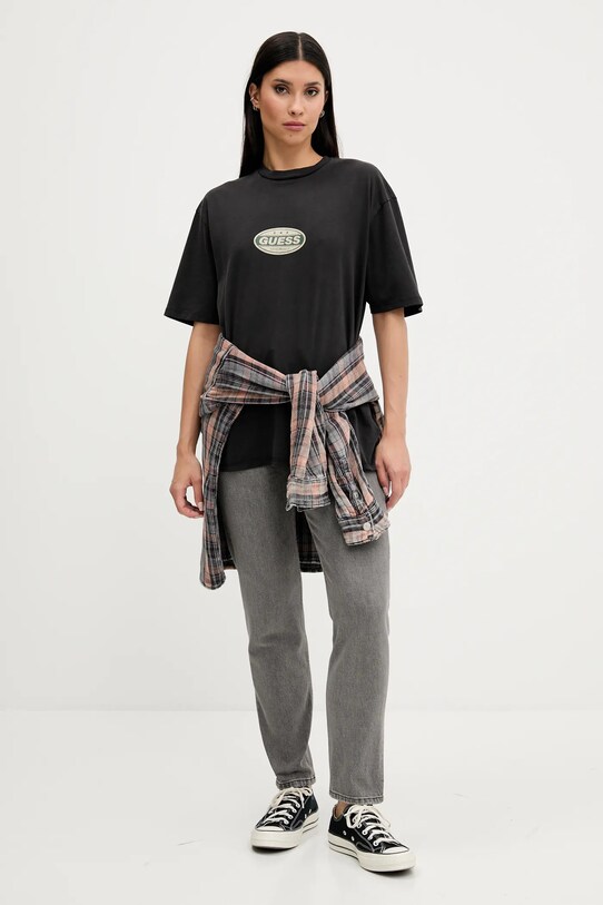 HUGO jeansy 50544798 szary AW25