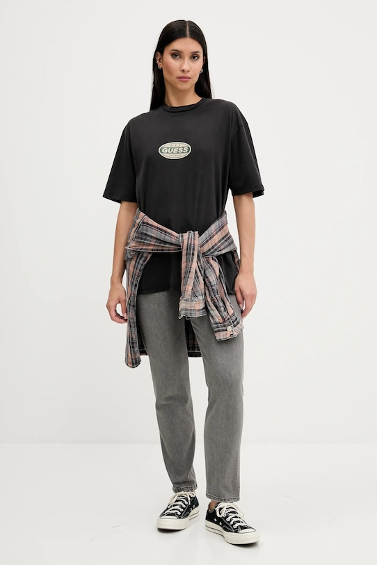 Džíny HUGO 50544798 šedá AW25