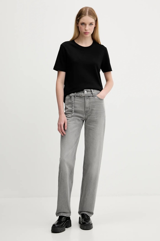 Τζιν παντελόνι HUGO 50545190 γκρί AW25