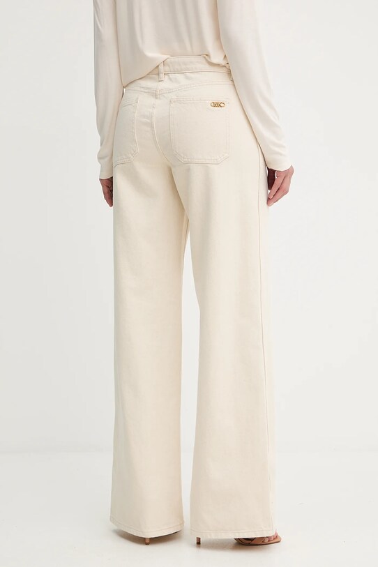 Odzież MICHAEL Michael Kors jeansy MT5907MHNG beżowy