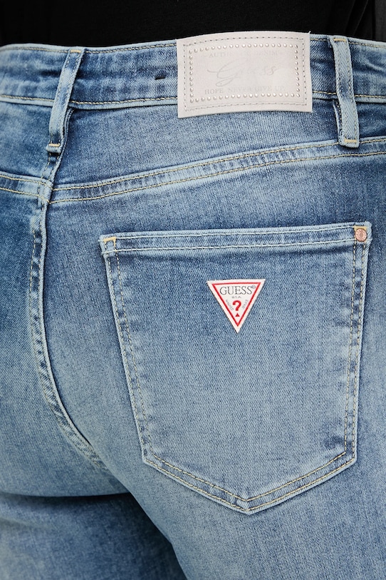 Τζιν παντελόνι Guess σκούρο μπλε W5YA0L.D5PY5