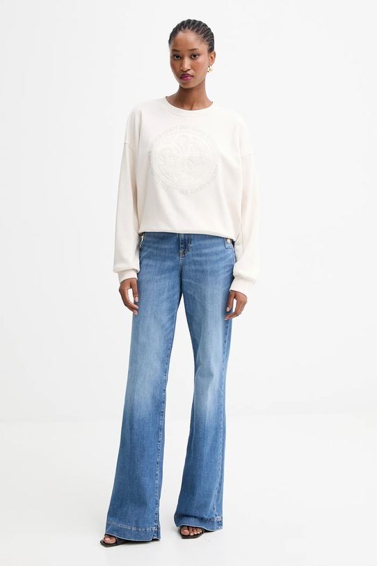 Guess jeansy NEW FAYE W5GA0P.D5Q01 niebieski AW25
