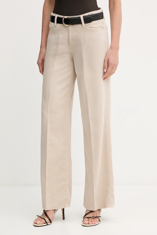 Τζιν παντελόνι Guess Planet friendly μπεζ W5RA96.WFD53