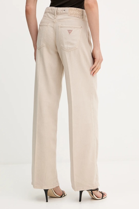 Ρούχα Τζιν παντελόνι Guess W5RA96.WFD53 μπεζ