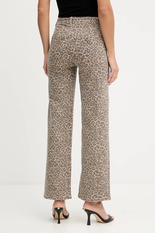 Odzież Guess jeansy W5YA1A.WHFP2 brązowy
