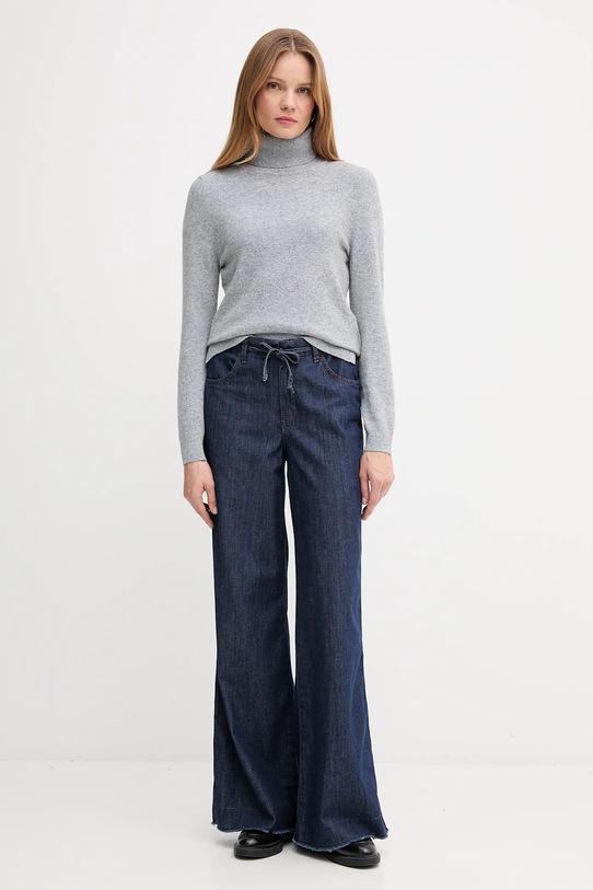 OUI jeansy 94336 granatowy AW25