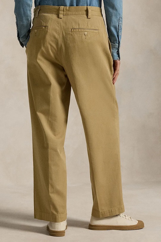 Abbigliamento Polo Ralph Lauren jeans Str Lg Chino Full Length Flat 211967729 verde