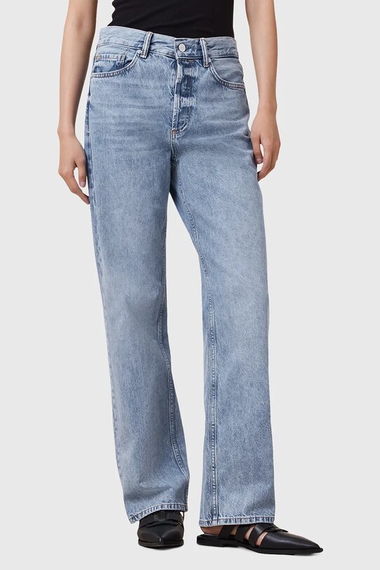 Bavlnené rifle AllSaints BROOKLYN W061EC modrá AW25