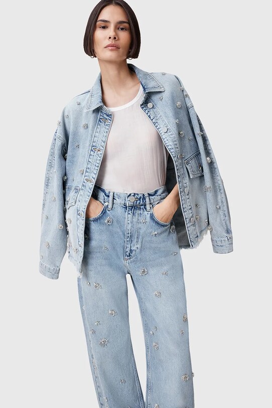 AllSaints jeansy BLAKE W072EC
