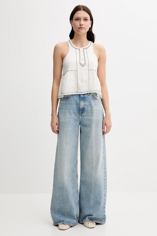 Pepe Jeans jeansy PL2047402S0 niebieski AW25